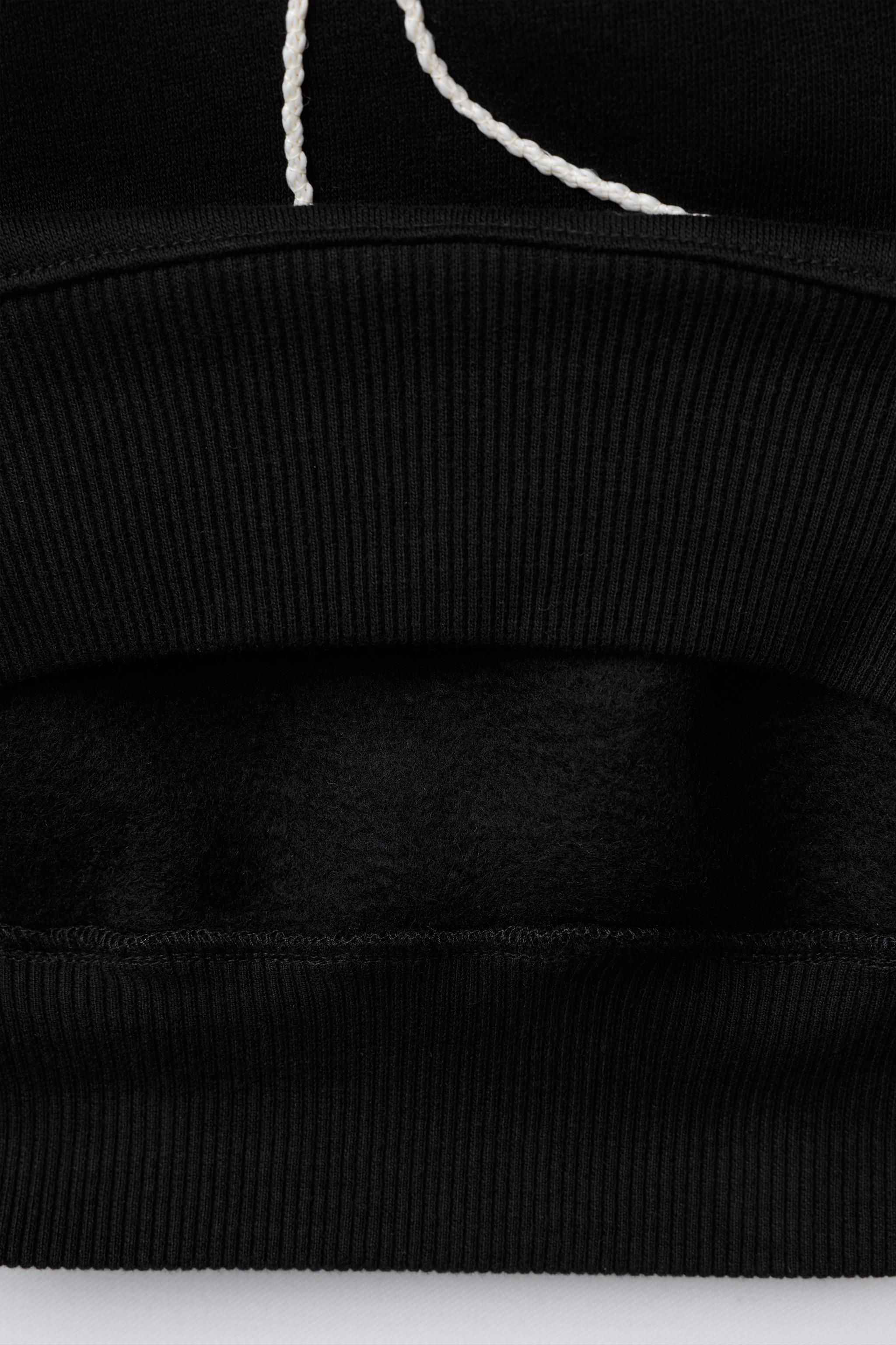 DRAWSTRING BOW SWEATSHIRT